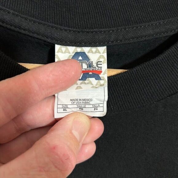 Anthrax Band Tee T-Shirt Mens XL Metalcore Short Sleeve Graphic T Racket One - Picture 7 of 8